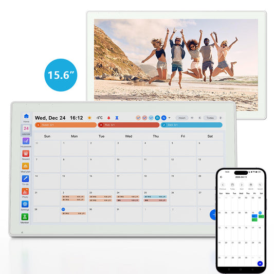 Electronic Wall Calendar That Syncs With Your Phone: How It Works
