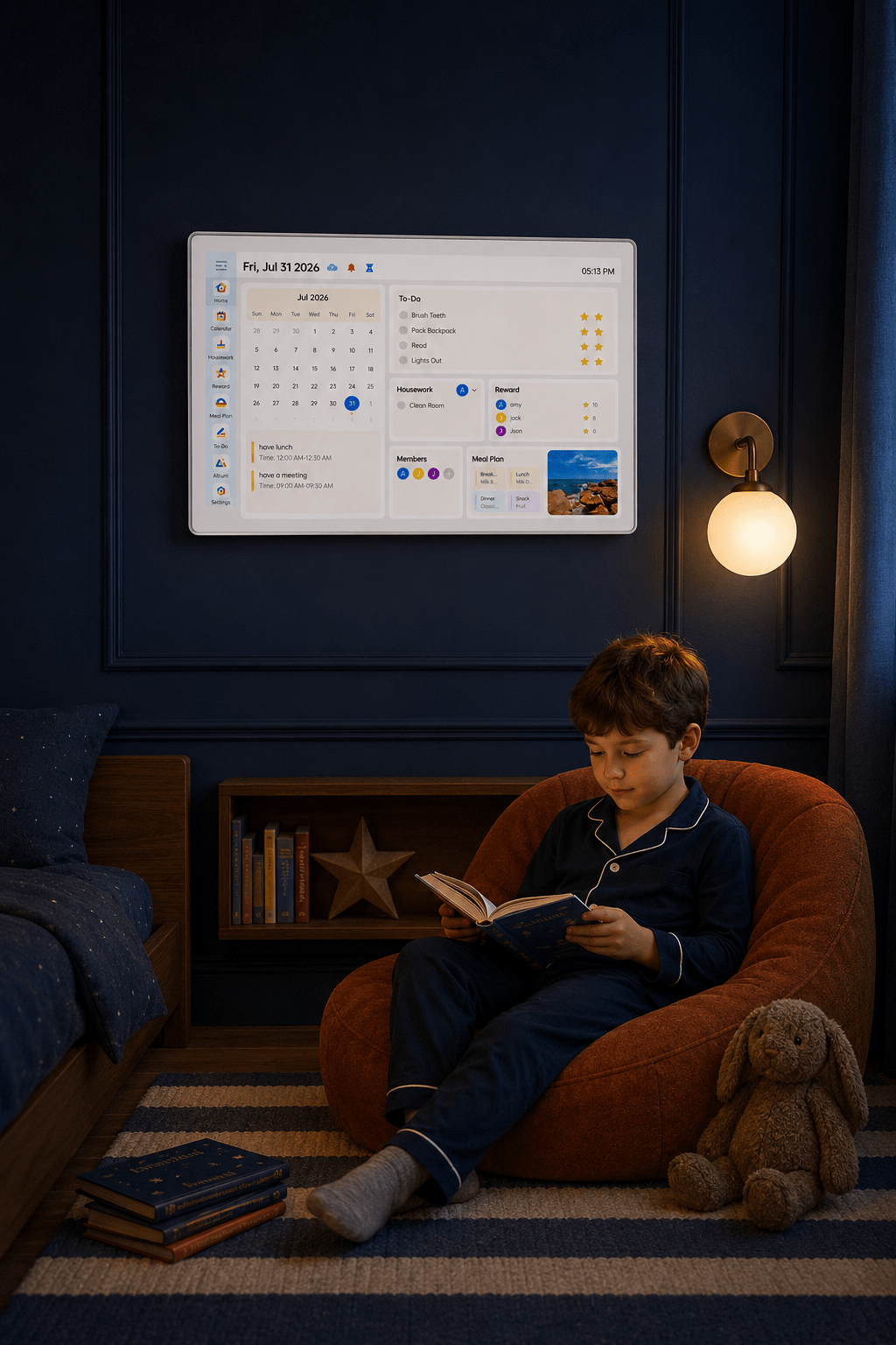Morning and Bedtime Routine Charts for Kids - Vcivik