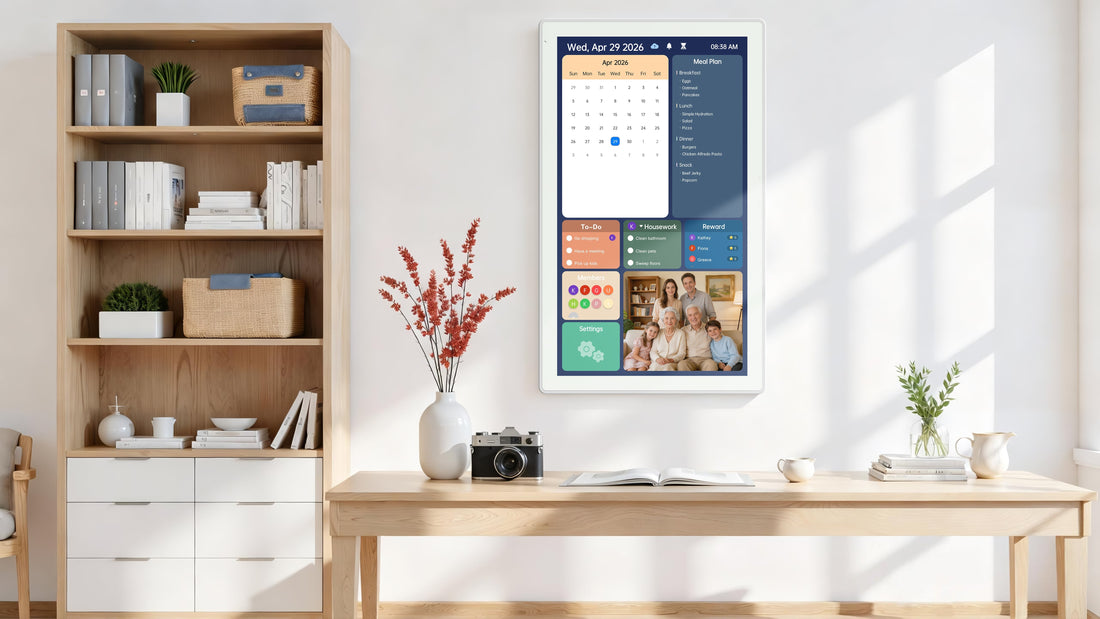 Where to Put a Digital Family Calendar: Kitchen, Entryway, or Home Office? - Vcivik
