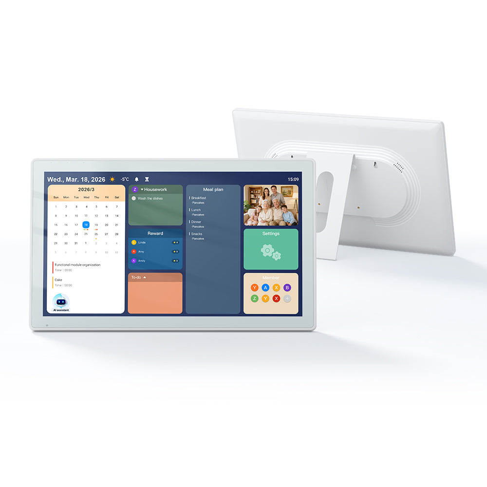 15.6" AI Digital Family Calendar Hub