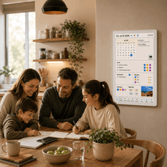 Vcivik AI Family Calendar with Live Voice AI, 15.6″ Smart Hub, No Subscription - Vcivik