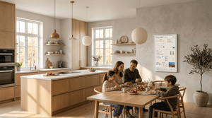 Vcivik AI Family Calendar with Live Voice AI, 15.6″ Smart Hub, No Subscription - Vcivik