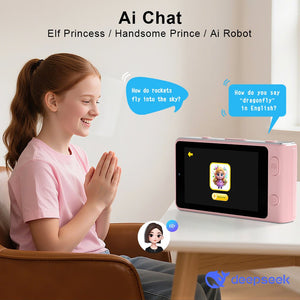 Vcivik™ AI Kids Camera — Turns Their Photos Into Stories & Cartoons, Ages 3–18 - Vcivik