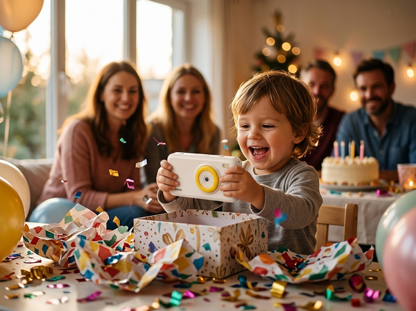 Vcivik™ AI Kids Camera — Turns Their Photos Into Stories & Cartoons, Ages 3–18 - Vcivik