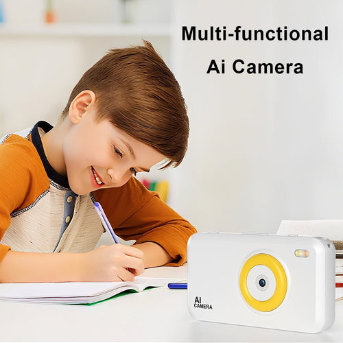 Vcivik™ AI Kids Camera — Turns Their Photos Into Stories & Cartoons, Ages 3–18 - Vcivik
